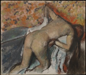 degas lady post washing